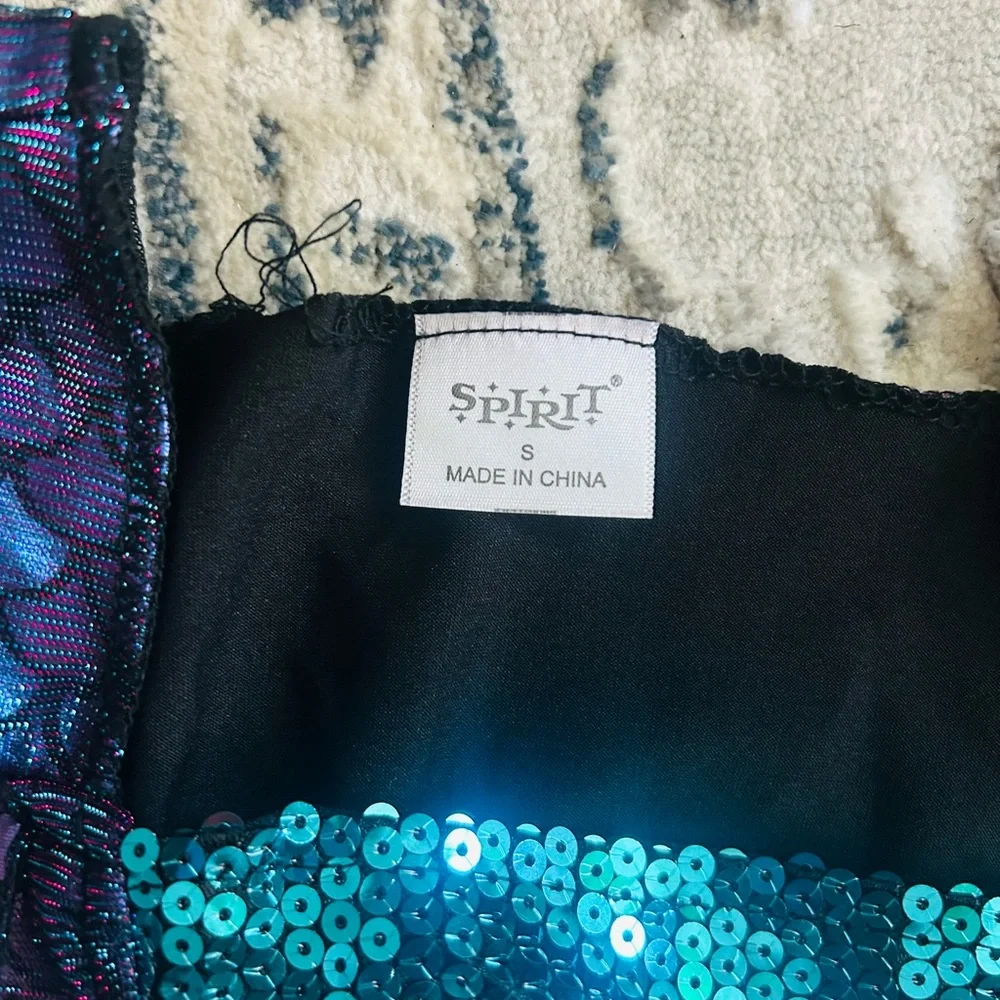 Spirit Mystical Mermaid Costume - Purple & Teal - Picture 7 of 10